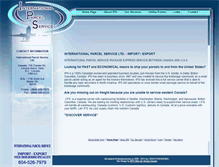 Tablet Screenshot of discoverservice.ca